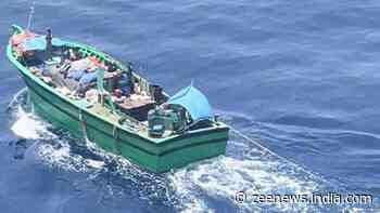 Tamil Nadu: Fishing boat feared sunk for 4 days located by Indian Coast Guard, 11 crew safe