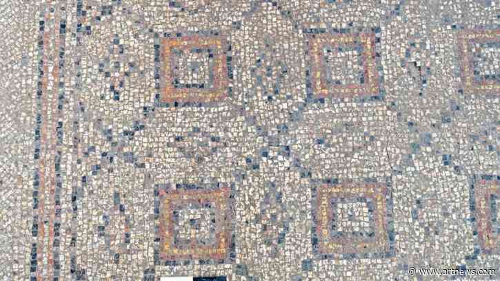 Archeologists Unearth Centuries Old Mosaic in Israel