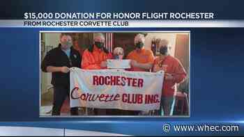 $15k donation to Honor Flight Rochester funds travel for dozens of vets