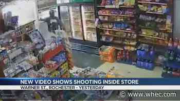 WATCH: New video shows shooting inside Rochester store