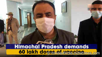 Himachal Pradesh demands 60 lakh doses of vaccine