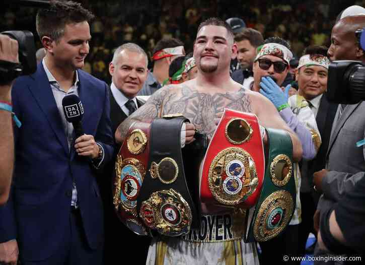 Andy Ruiz Jr. Believes He “Would’ve Still Been Champion” Had He Fought Anthony Joshua Now: “I Have Abilities That I Didn’t Know I Had”