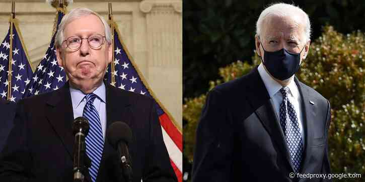 McConnell slams Biden for choosing 'catnip' for liberals over 'unity' in first 100 days in office