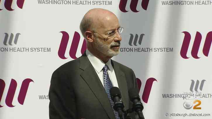 Gov. Tom Wolfs Tours Washington County Vaccine Clinic As Around 50% Of Pennsylvanians Have Gotten First Doses
