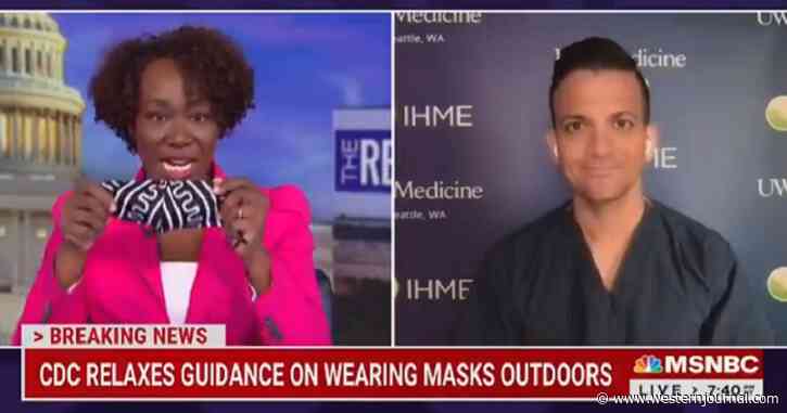 MSNBC Host Ruthlessly Mocked After Admitting She Wears 2 Masks While Jogging Outside