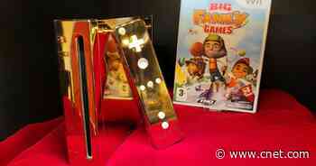 Gold Wii made for Queen Elizabeth on sale for a cool $300K     - CNET