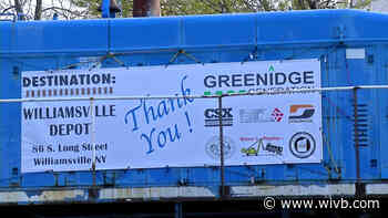 71-year-old piece of locomotive history pulls into Williamsville