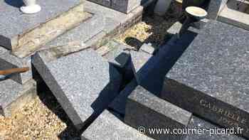 Des tombes vandalisées au cimetière de Lacroix-Saint-Ouen - Courrier Picard