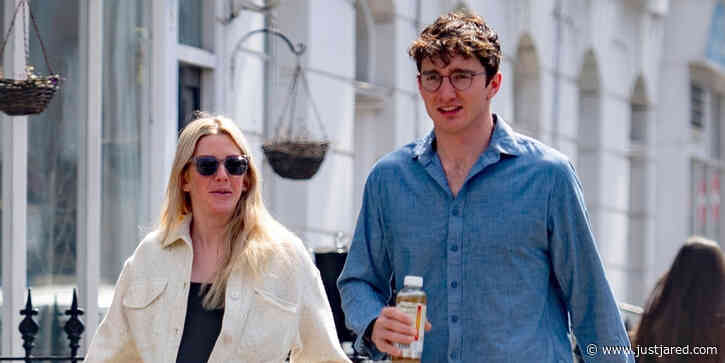 Pregnant Ellie Goulding Shows Off Baby Bump During Walk With Husband Caspar Jopling