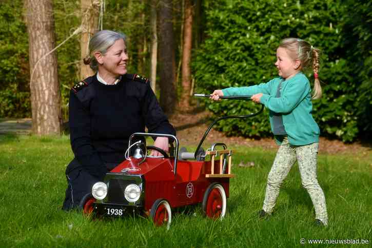 Brand Groot Schietveld ook vuurdoop voor commandant Katrien (40): “Laat het nu maar flink regenen”