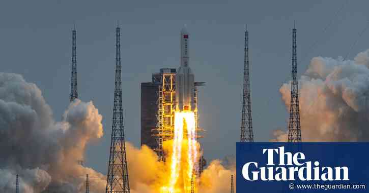 Heavenly Harmony: China launches first module of new space station – video