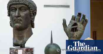 Giant statue of Roman emperor reunited with long-lost finger