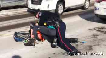 Barrie, Ont. police officer criminally charged for violent arrest caught on video