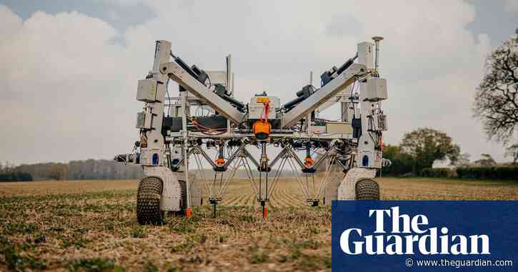 Killer farm robot dispatches weeds with electric bolts