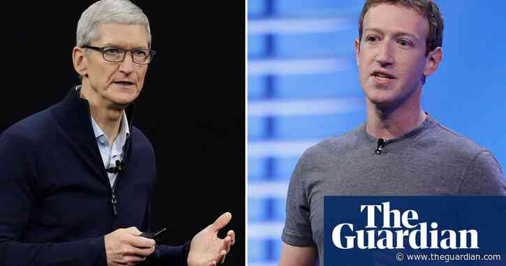 ‘They’re playing chicken’: inside Mark Zuckerberg and Tim Cook’s feud