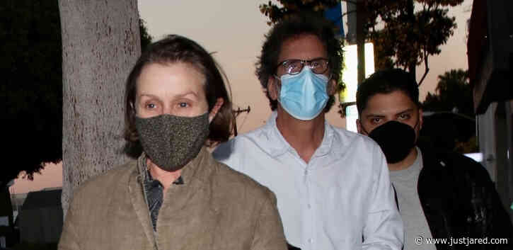 Frances McDormand Enjoys Rare Night Out with Husband Joel Coen & Son Pedro!