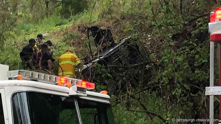Driver Rescued After Car Goes Over Hillside On South Side Slopes