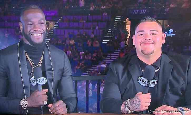 Andy Ruiz Jr. Reacts To Deontay Wilder’s Workout Video: “We All Have Our Little Struggles But He’s Looking Good”