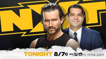 Adam Cole sits down with Arash Markazi tonight on NXT - WWE