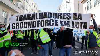 Trabalhadores da Groundforce do Porto pedem referendo interno sobre nacionalização - ECO Economia Online