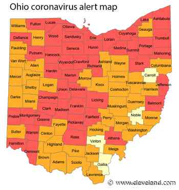 Ohio’s coronavirus case rate dips as number of red alert counties is reduced to 45 - cleveland.com