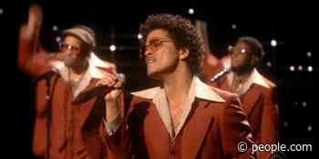 Bruno Mars and Anderson .Paak Perform New Song 'Leave the Door Open' at the 2021 Grammys - PEOPLE