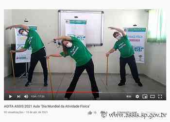 Agita Assis mantém atividades físicas através de aulas online - Prefeitura de Assis