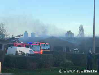 Zware brand in sociale woonwijk waarschijnlijk aangestoken: “Toen we naar buiten gingen, kwamen de vlammen al - Het Nieuwsblad