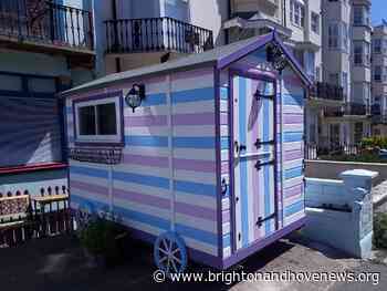 Creator of Martha Gunn-style beach hut trailer told it has to go - Brighton and Hove News