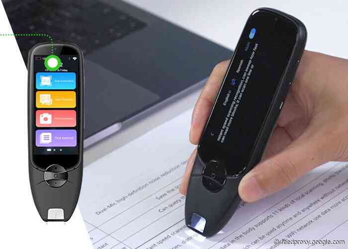 Boeleo touchscreen pen scanner, recorder and translator