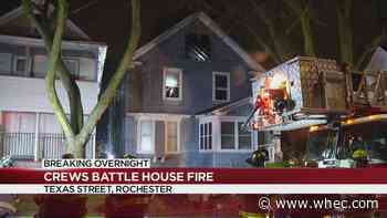 Two Rochester firefighters hurt in overnight fire