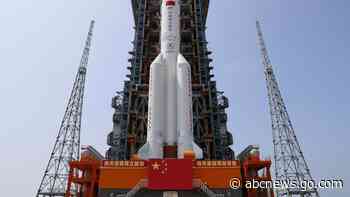 China launches main part of its 1st permanent space station