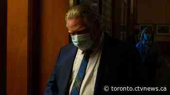 Ontario Premier Doug Ford to hold a virtual news conference Friday morning