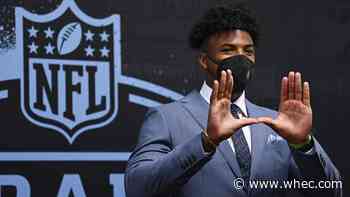 Bills upgrade pass rush by drafting Miami's Rousseau 30th