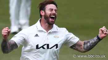 County Championship: Surrey bowl Hampshire out for 92 before Burns and Amla 50s