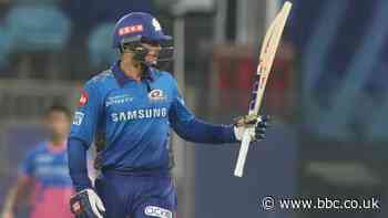 IPL: Quinton de Kock hits 70 as Mumbai beat Rajasthan Royals by seven wickets