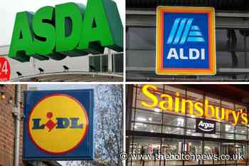Bolton supermarket opening hours for May bank holiday 2021