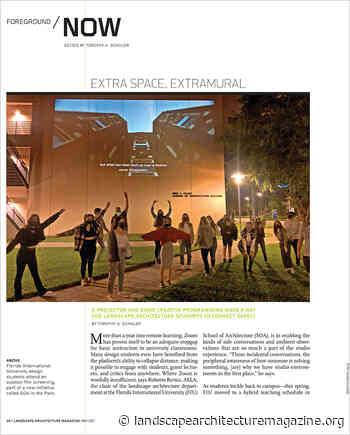 EXTRA SPACE, EXTRAMURAL - Landscape Architecture Magazine
