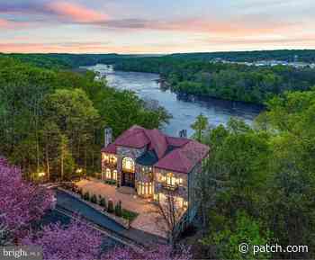 McLean Home Situated Above River Features European Architecture - Patch.com