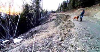5-Mile Road slump still active: Community Forest – The Rocky Mountain Goat - The Rocky Mountain Goat