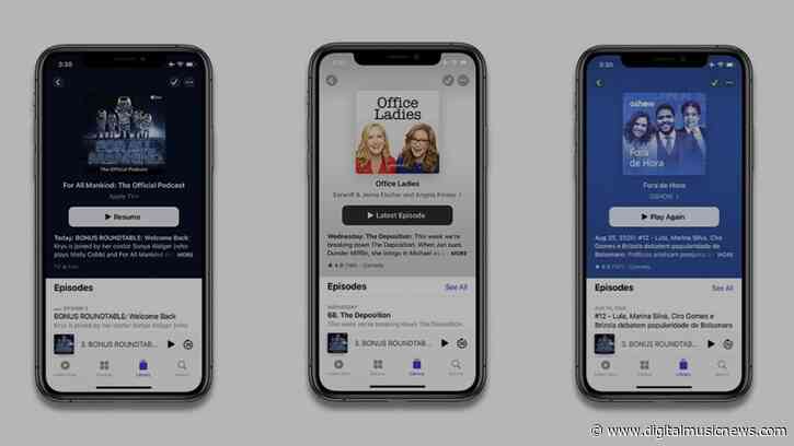 Apple Podcasts App Redesign for iOS 14.5 Is Very Broken