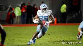NFL Draft: Broncos trade up to take UNC running back Javonte Williams