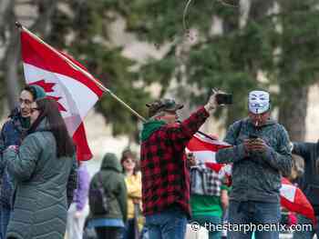 Saskatoon police investigating report an off-duty officer may have been present at "children's freedom rally"