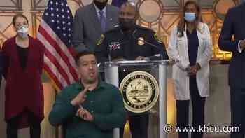 HPD announces new policies for body cam video, launch of 'transparency dashboard' - KHOU.com