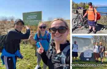 East Renfrewshire residents take part in Virtual Kiltwalk for charity - Barrhead News