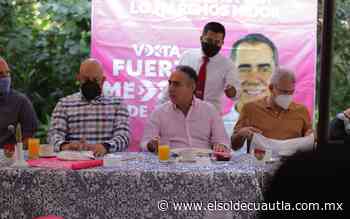 Garantiza Sergio Estrada recuperar vocación turística y de servicios para Cuernavaca - El Sol de Cuautla