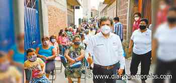 Pide Matías Nazario el voto en Ahuatepec, Cuernavaca - Diario de Morelos