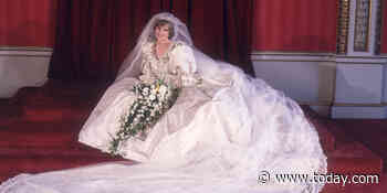 Princess Diana’s iconic wedding dress will be on display, thanks to William and Harry