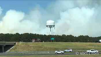 Crews respond to fire at Sampson County wood pellet facility