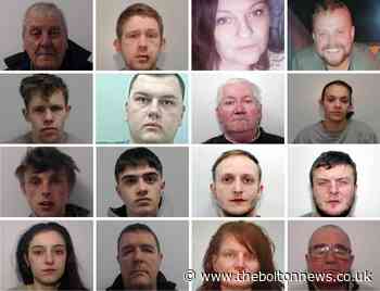 Locked up in April: The faces of 16 criminals sent to prison